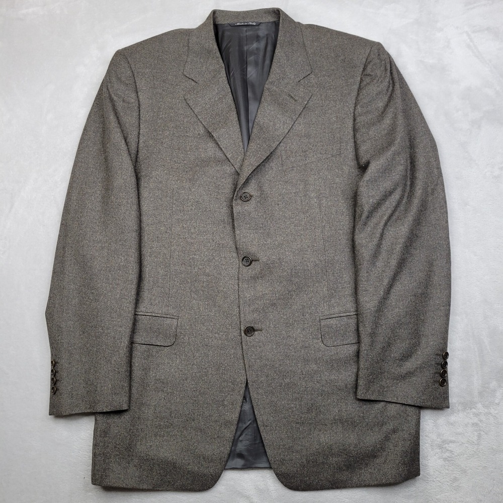 Canali Sport‎ Coat Men 52 Long 52L Suit Jacket Blazer Bloomingdales Drop 7 US 42